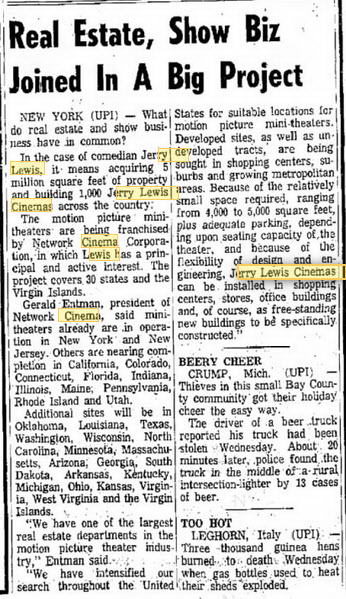 Pandora 1&2 - Dec 31 1970 Article
